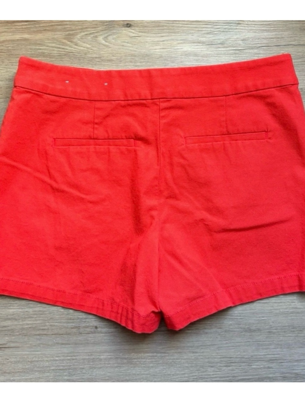 LOFT Riviera Sailor Shorts Bright Red Size 6 NWOT - Picture 4 of 4